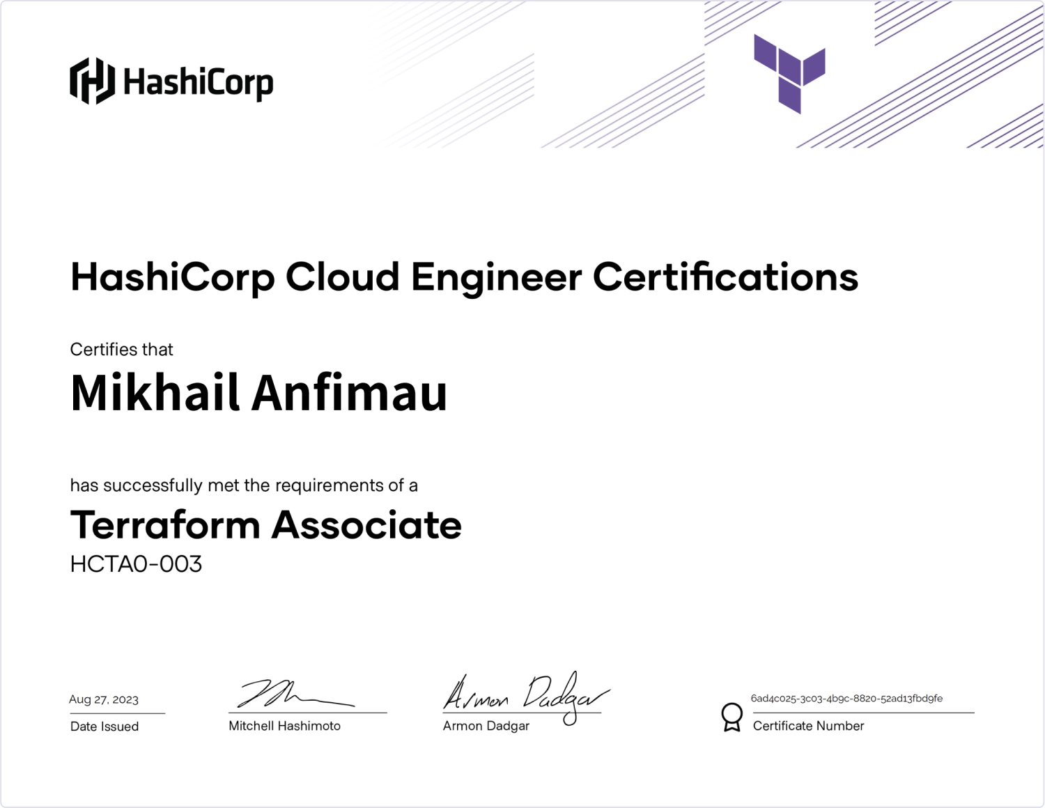 Microsoft Certified Expert: HashiCorp Cloud Engineer: Terraform Associate